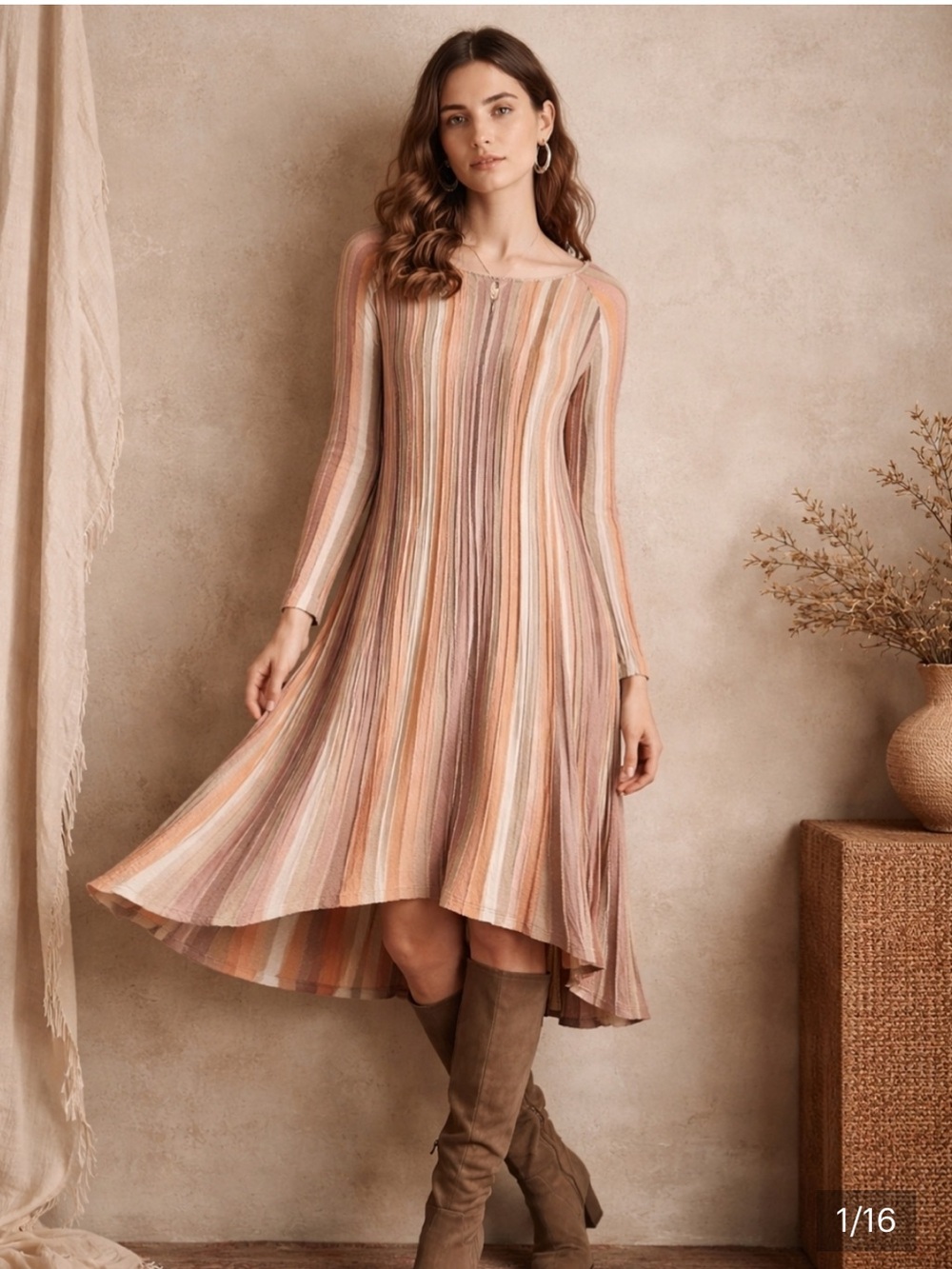 Anthropologie Moth Nora Swing Dress